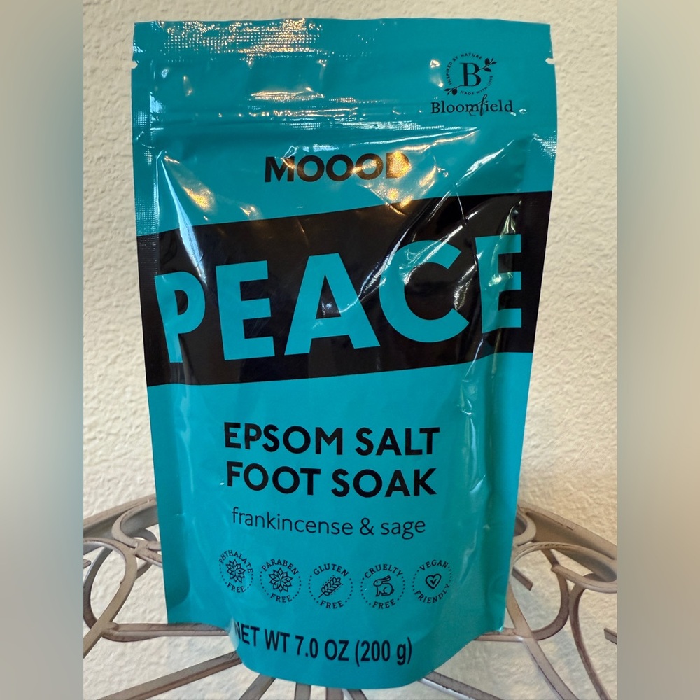 Epsom Salt Foot Soak With Frankincense and Sage — Bloomfield, 7oz
